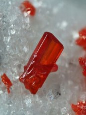 Realgar, um Minério de Arsênio. Um Sulfeto de Arsênio Natural.